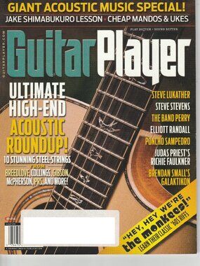 GUITAR PLAYER Magazine August 2013 Special Acoustic Issue